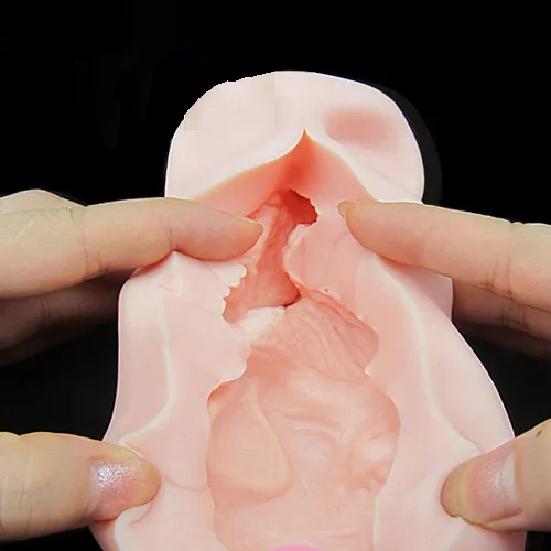 Silicone Vaginal Masturbator Tight Realistic Male Pleasure Toy — photo 4