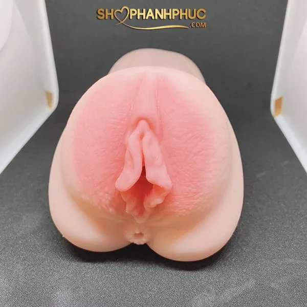 JUAI 3D Silicone Vibrating Masturbator Realistic Texture — photo 3