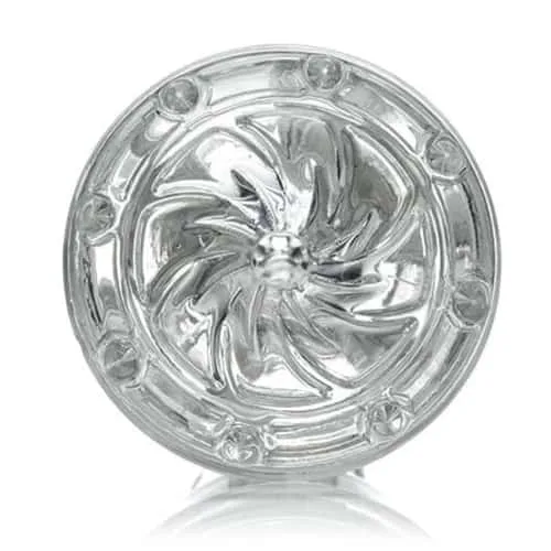 SHP1382 Clear Realistic Medical Silicone Masturbator — photo 3