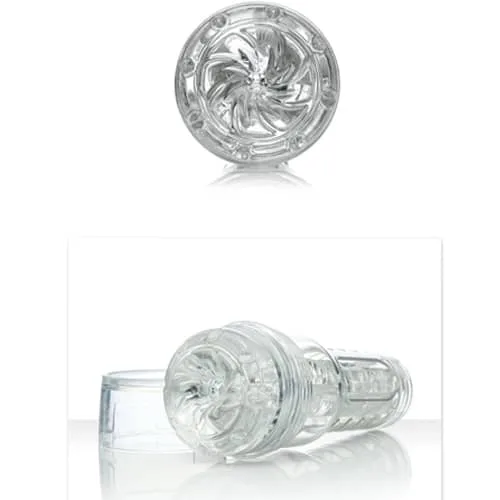 SHP1382 Clear Realistic Medical Silicone Masturbator — photo 2