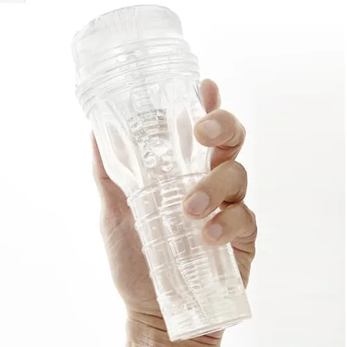 SHP1382 Clear Realistic Medical Silicone Masturbator — photo 5