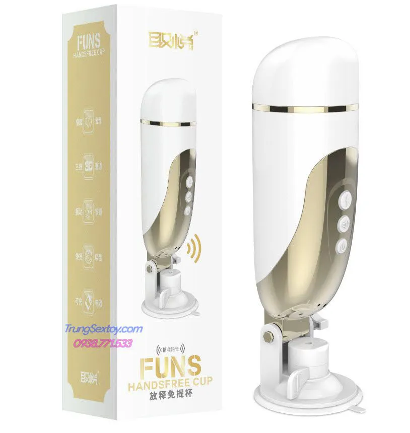 Funs Hands Free Automatic Masturbator Soft Realistic Feel — photo 3
