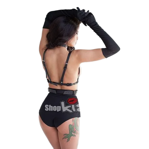 American Style Leather Chest & Belt Sex Accessory