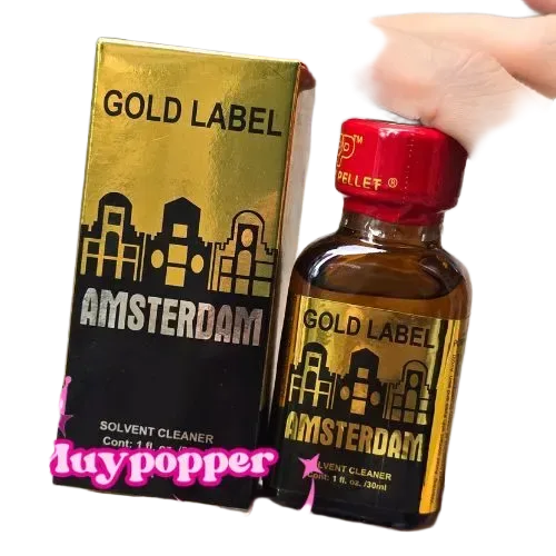Amsterdam Gold 30ml Luxury Popper High-Quality Aroma
