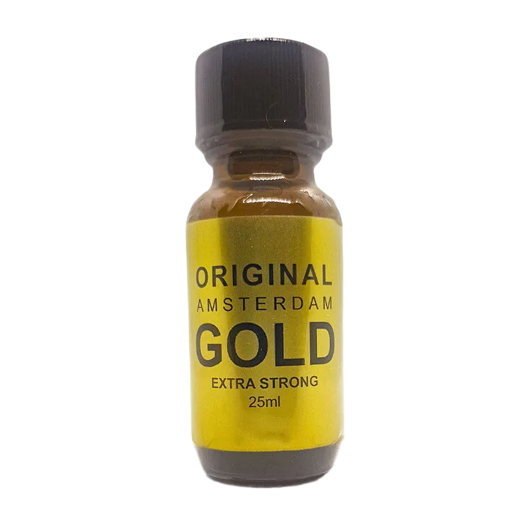 Amsterdam Gold Popper 25ml UK Classic Long Lasting Intense