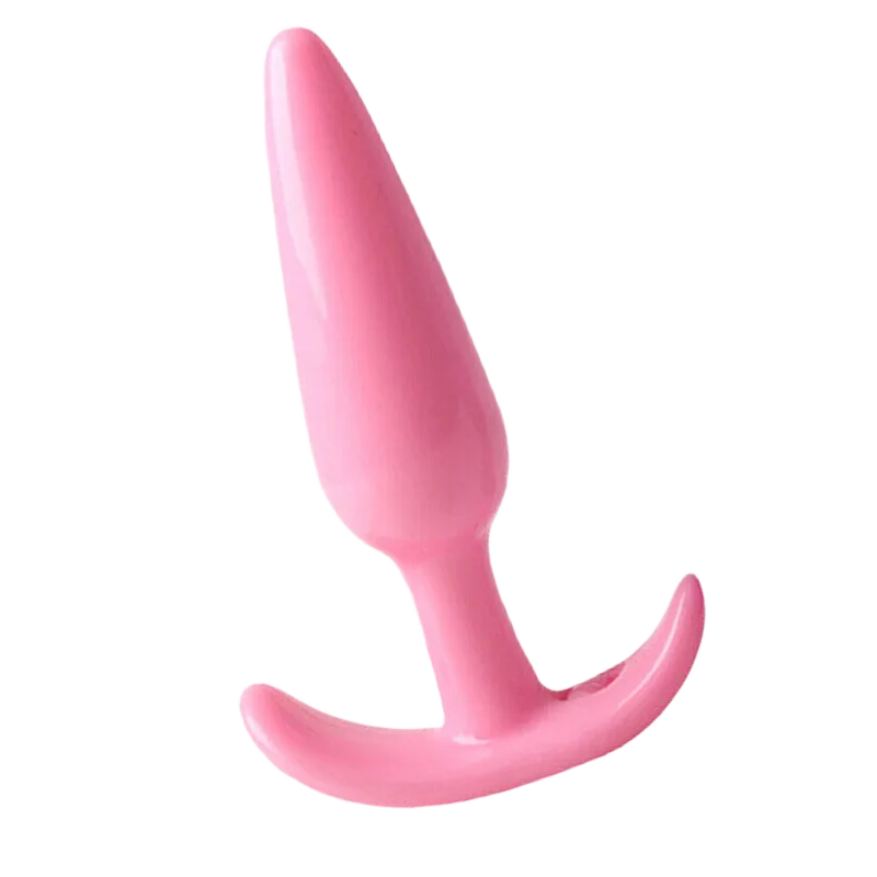 AN 04 Single Level Medical Grade Polymer Anal Plug SM Toy Safe