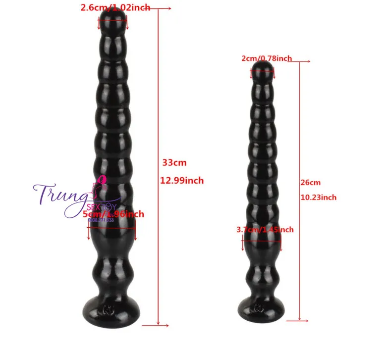 Anal Balls Long Silicone Smooth Prostate Pleasure Stimulator — photo 5