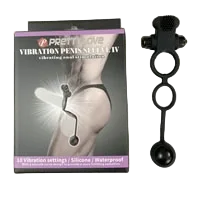 Anal Stimulating Ring with Vibrating Ball Delay Toy