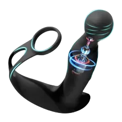 Anal Vibrator Key Shape USB Rechargeable Soft Silicone