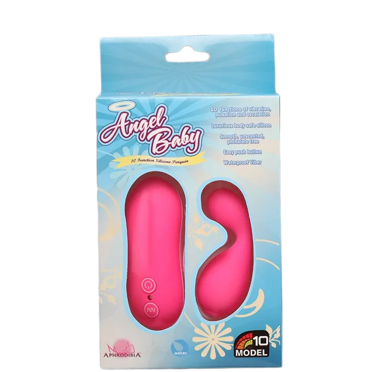 Angel Baby Egg Vibrator 10 Modes Powerful Clitoral Stimulator