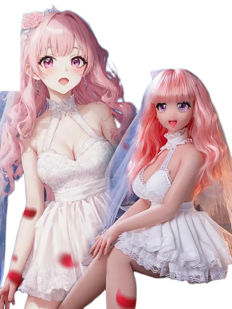 Anime Bianca 88cm Silicone Cute Bride Realistic Sex Doll