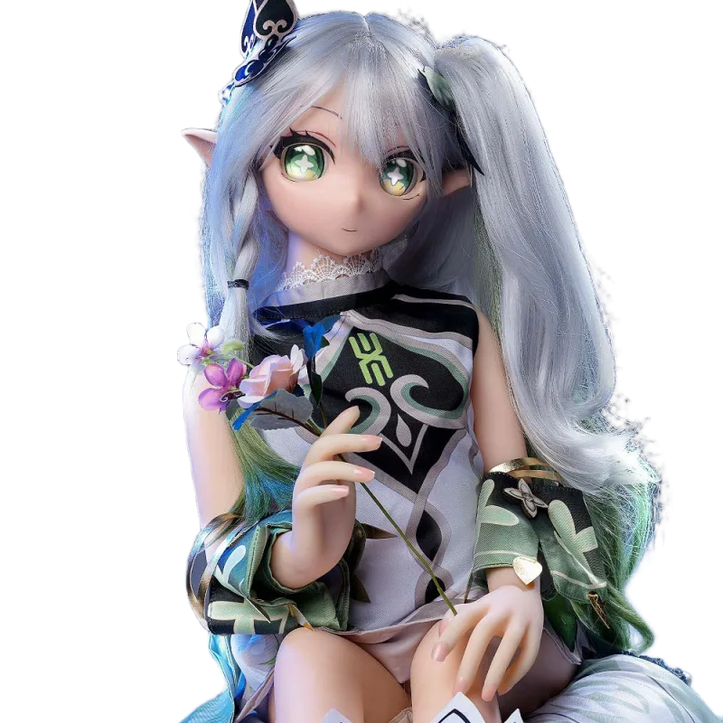 Anime BJD Grass God Silicone Head Sex Doll Handmade Realistic 1m