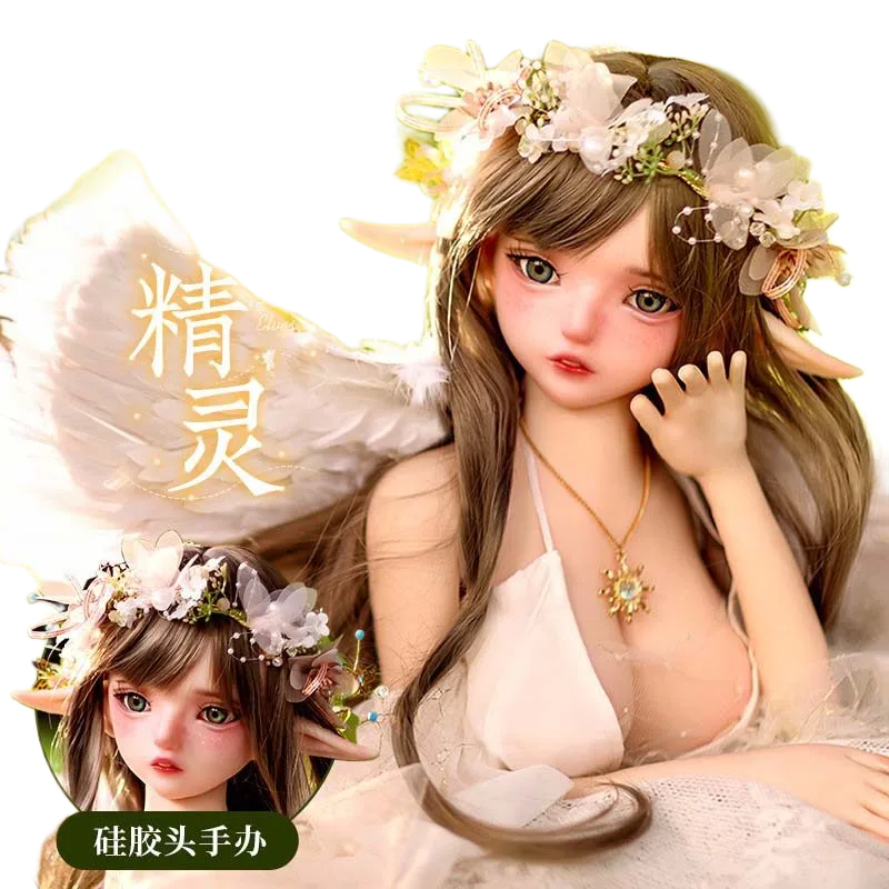Anime Elf Lingyue Sex Doll 80cm Soft Lifelike Curves