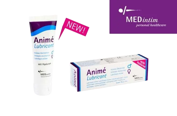 Animé Premium Water-Based Lubricant 50ml Imported German Personal Gel