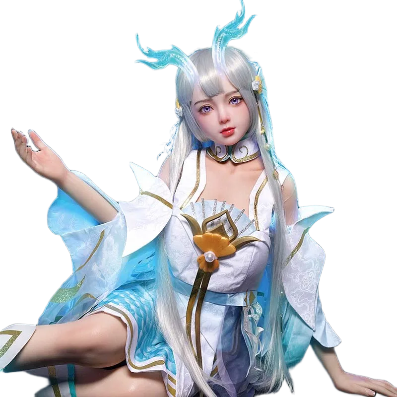 Anime Tieu Long Silicone Head TPE Body Love Doll 159cm