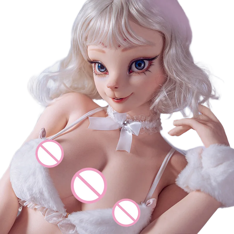 Anime White BunnyLili Girl 164cm Full Silicone Love Doll