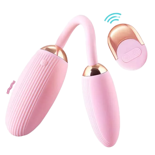 Ankni Remote Controlled Dual Vibrating Egg G-Spot Massager
