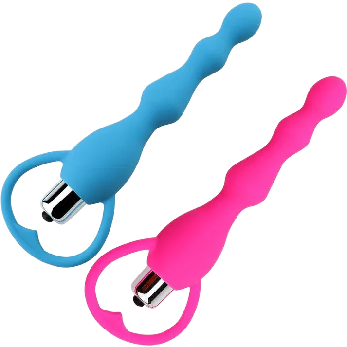 Anus Massage Vibrating Plug Soft Medical Silicone Pleasure