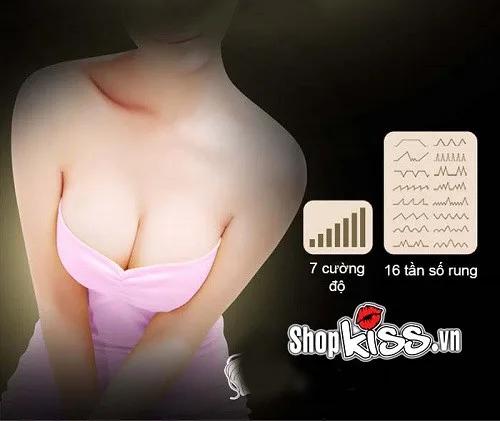 Breast I-Smart Massage Bra Pink Silicone 7 Modes Intense Vibration — photo 5