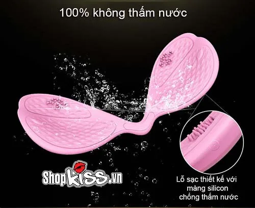 Breast I-Smart Massage Bra Pink Silicone 7 Modes Intense Vibration — photo 8