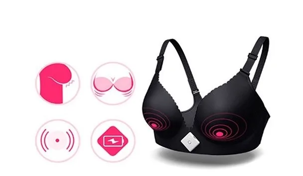 DC67C Heated Breast Massage Bra for Female Enhancement — photo 3
