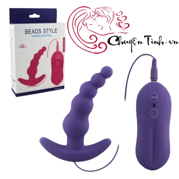 Aphojoy Anchor Beads Anal Stimulator 10-Mode Vibration Toy