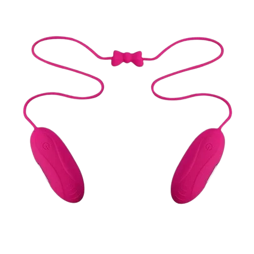 Aphojoy Dual Egg Wired Vibrator Lesbian Toy