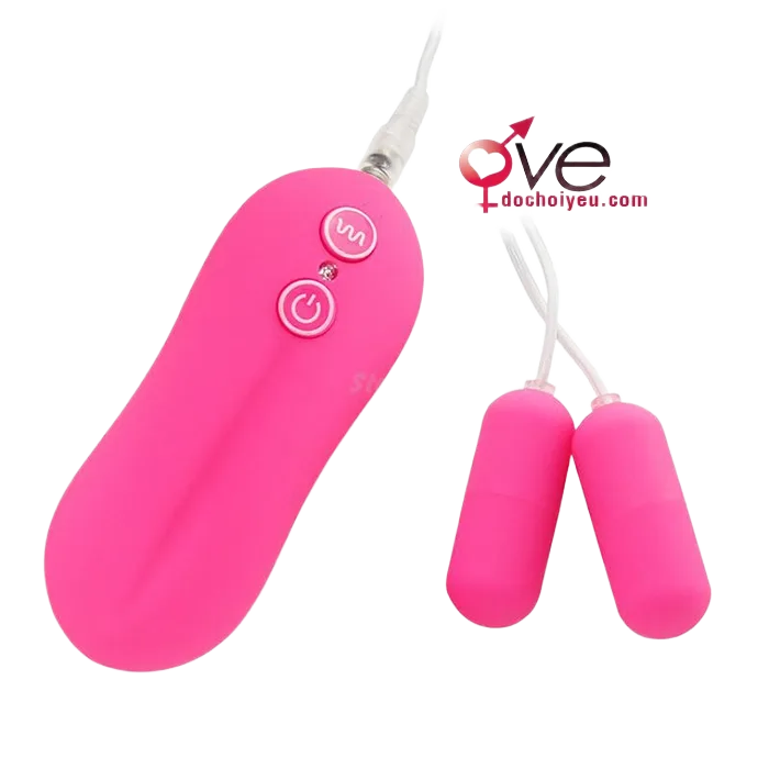 Aphrodisia mini double vibrating egg clitoral nipple stimulator