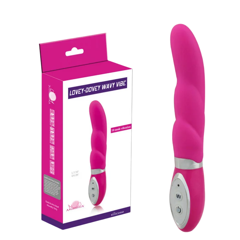 Aphrodisia Multi-Mode Soft Silicone Vaginal Vibrator 19cm