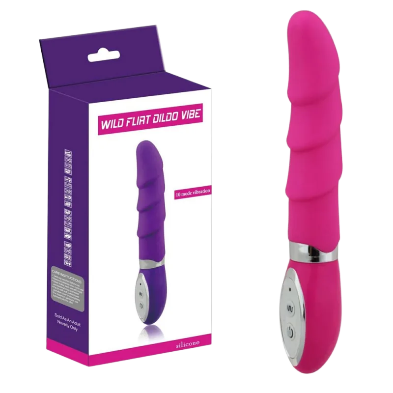 Aphrodisia Wild Flirt Silicone G-Spot Vibrator 10 Frequency Vibes