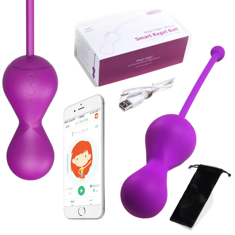 App-Controlled G-Spot Vibrating Egg with Tightening