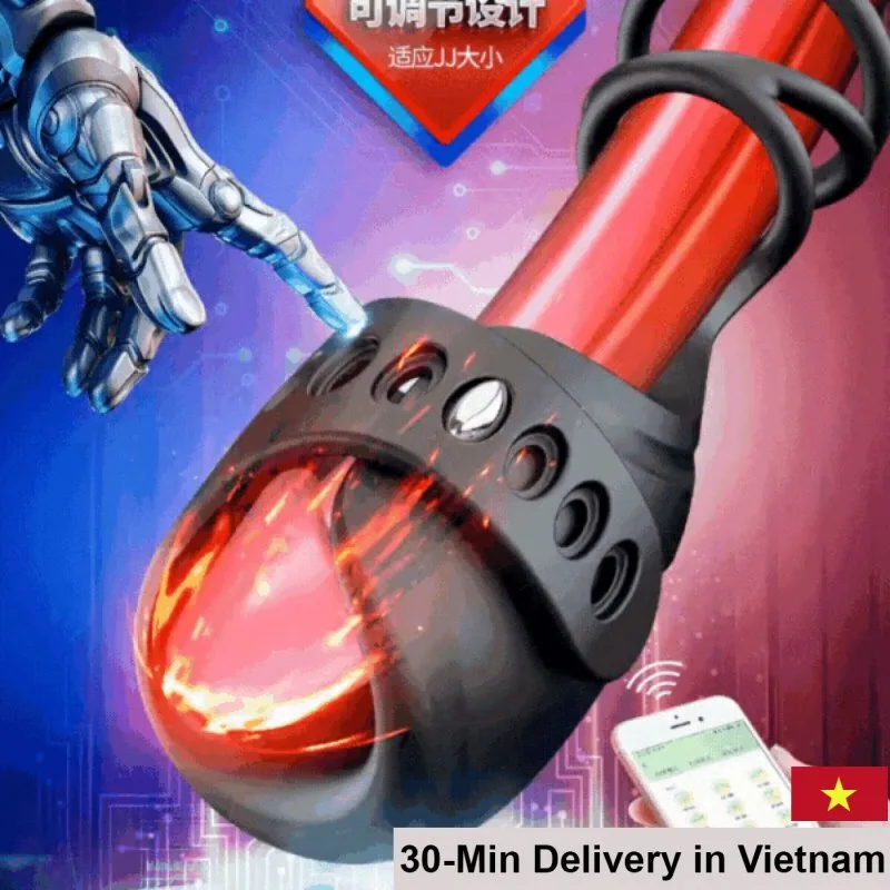 App Controlled Male Masturbator Vibrating Ejaculation Trainer