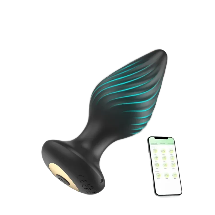 App Controlled Mini Anal Vibrating Plug 10 Modes