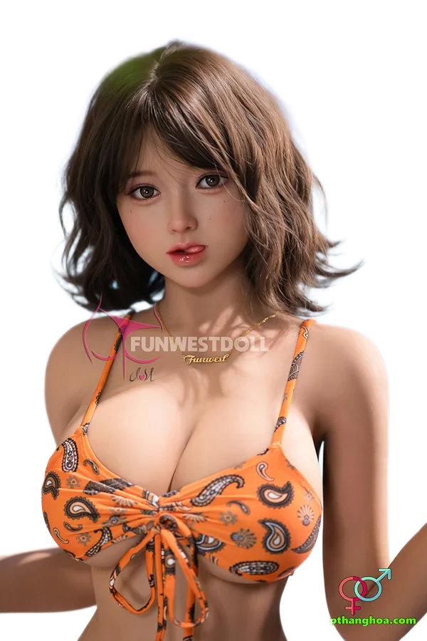 Asian Amy Bikini Beach Realistic Sex Doll FWD087#041