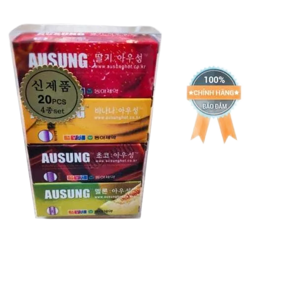Ausung Korean Premium Fruity Condoms
