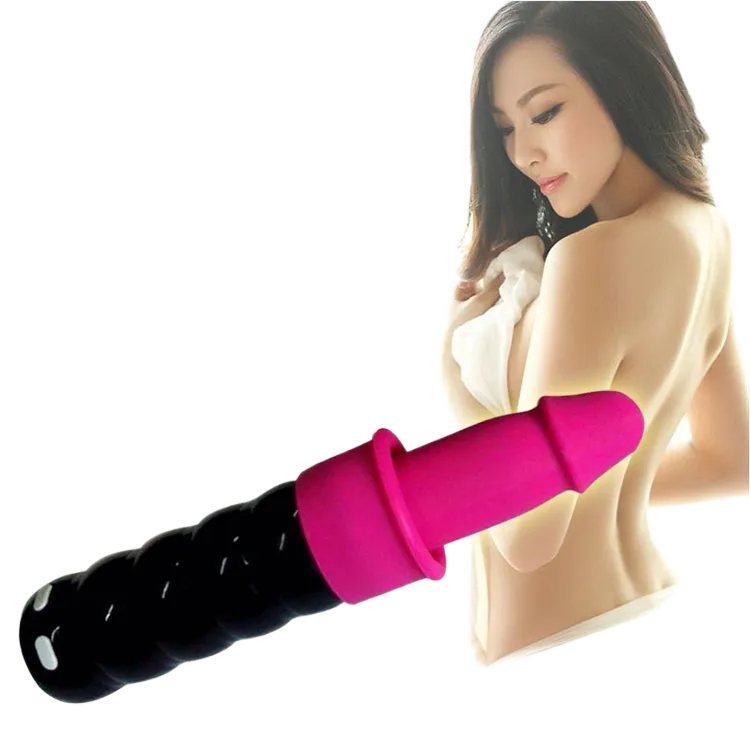 Auto Thrusting Silicone Vibrator G-Spot Clitoral Massage