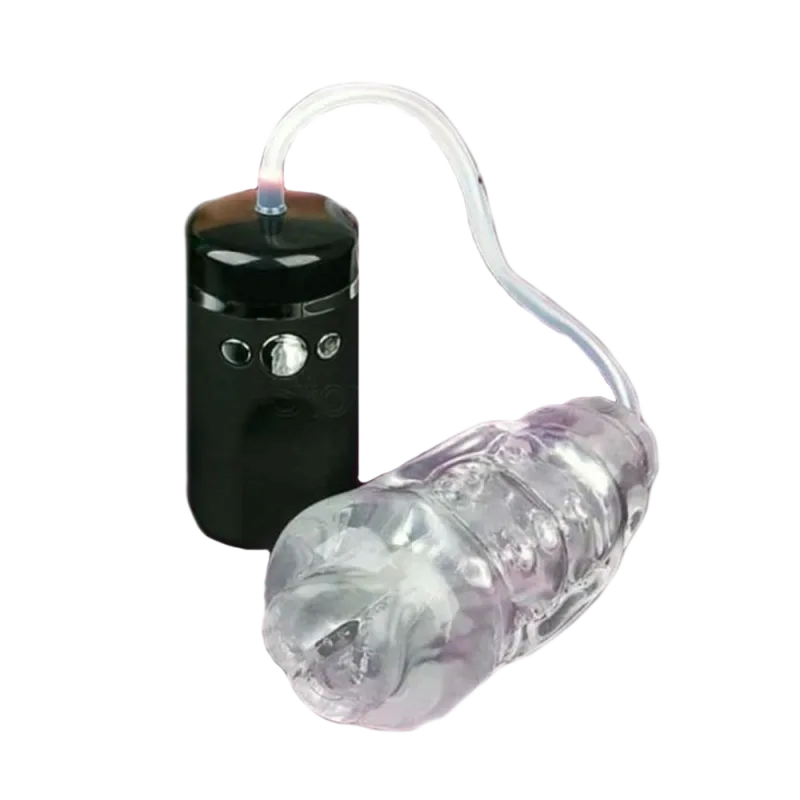 Auto Vibrating Sucking Male Masturbator 10 Mode Intense
