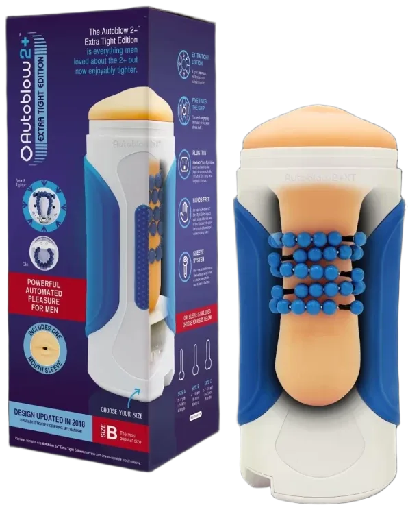 Autoblow 2 Plus XT Male Masturbator Massage Device