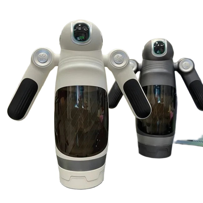 Automatic Male Robot Sucking Vibrator ABS TPE