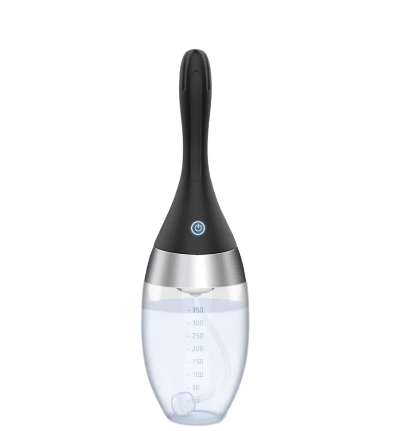 Automatic Rechargeable Anal Cleaner Hose Soft Silicone