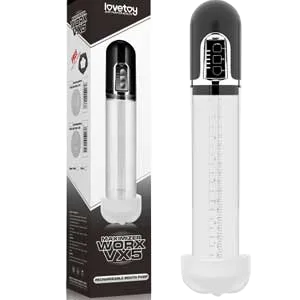 Automatic Rechargeable Penis Training Device for Enlargement