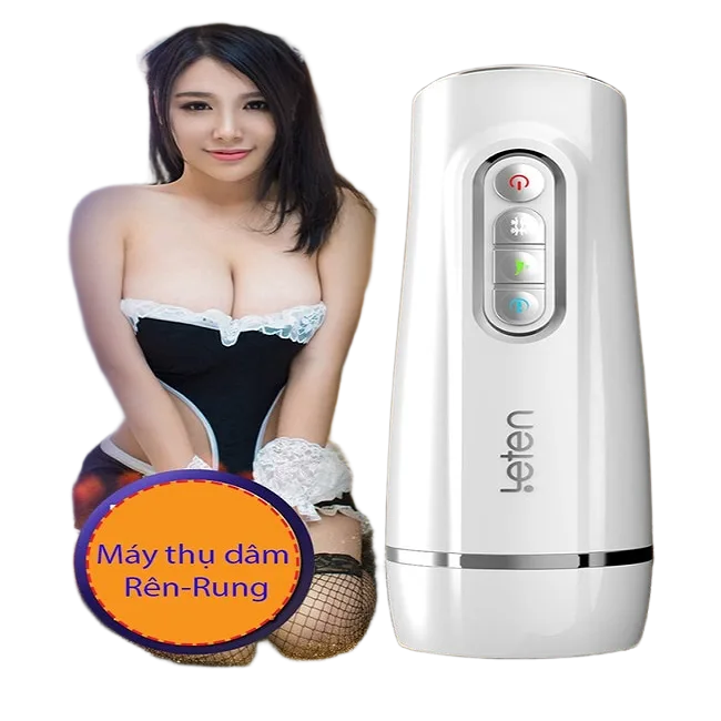 Automatic Squeeze Vibrating Realistic Male Masturbator