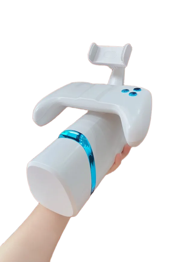 Automatic USB Phone Holder Suction Vibrator Silicone Clitoral Stimulator