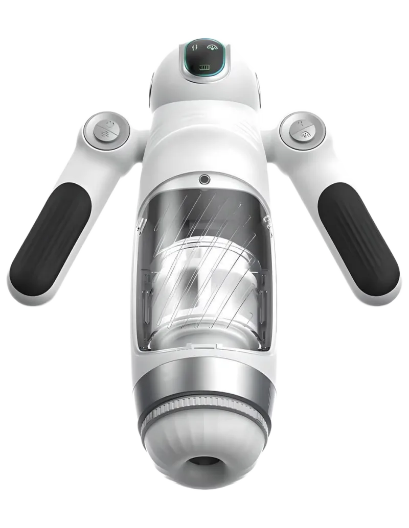 AutoThrustSuctionSiliconeABSRobotVibrator
