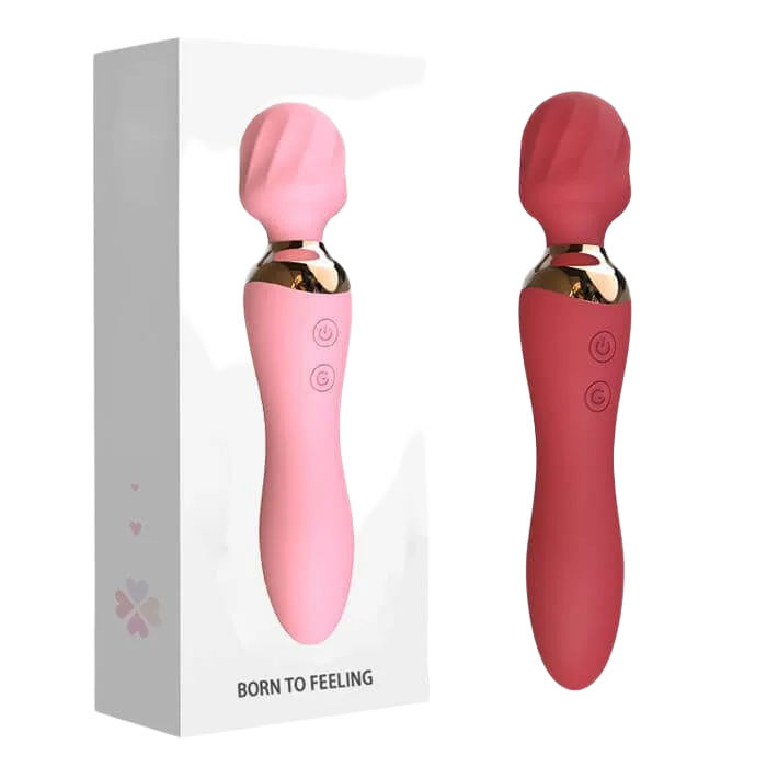 AV Dual-Head 12 Modes Waterproof Rechargeable Wand