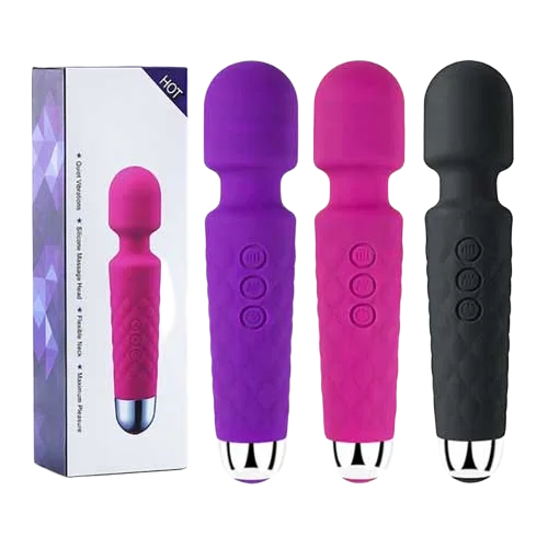 AV Hong Kong 20 Mode Powerful G-Spot Vibrating Massage Wand
