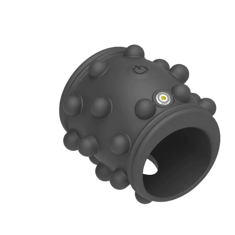 Azaria SZ063 Textured Vibrating Silicone Penis Ring Durable