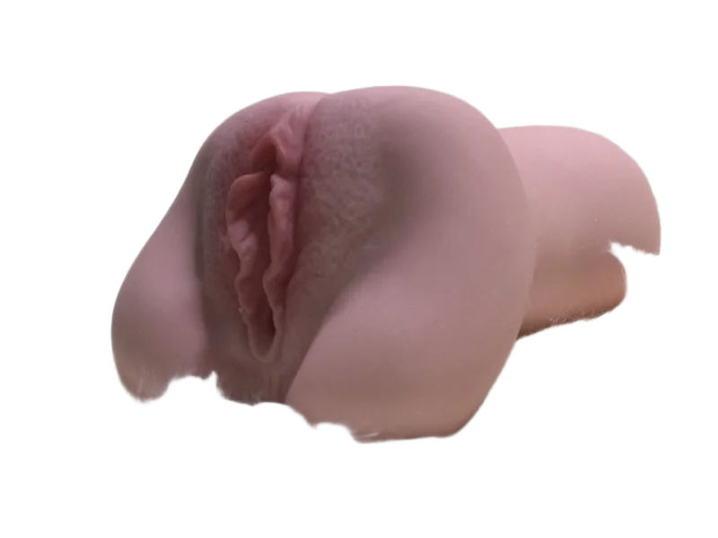 Baby Girl 2 Handheld Silicone Male Masturbator Soft Safe