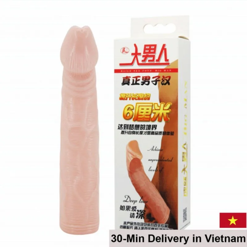 Baile Big Man 5cm Silicone Realistic Enhancer