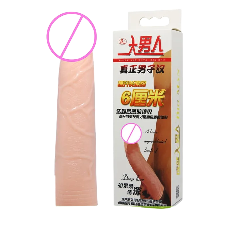 Baile Big Man Donzen 6cm Extra Length Condom – Durable & Safe